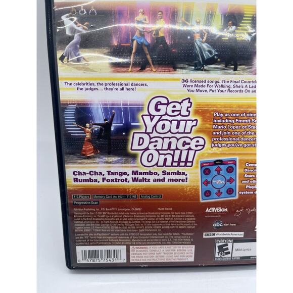 Dancing With the Stars (Sony PlayStation 2, 2007) PS2 Game CIB Tested - Picture 4 of 8